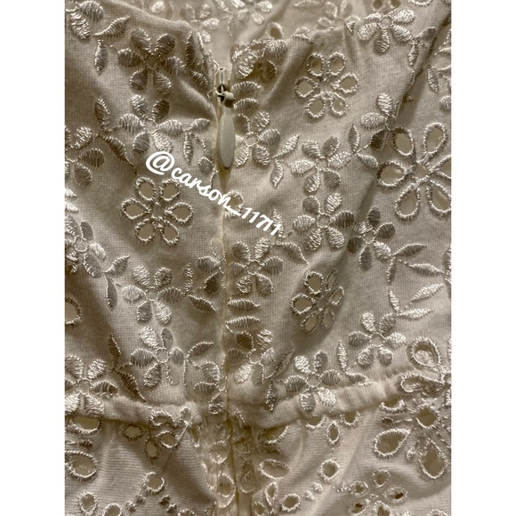 NWT For Love & Lemons Sophie Eyelet Mini Dress S - Picture 13 of 15